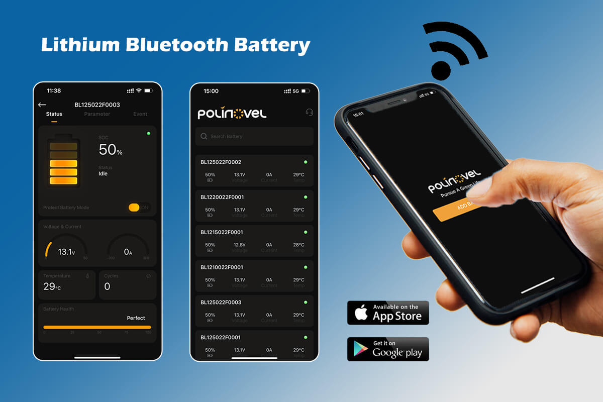 Bluetooth Lithium Battery - Polinovel