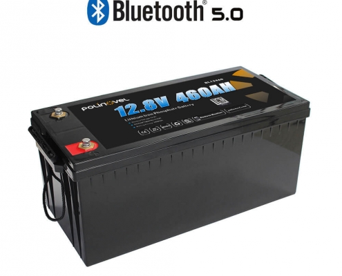 Polinovel 12V 460AH Bluetooth lithium battery
