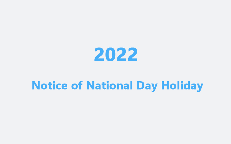 National Day Notice