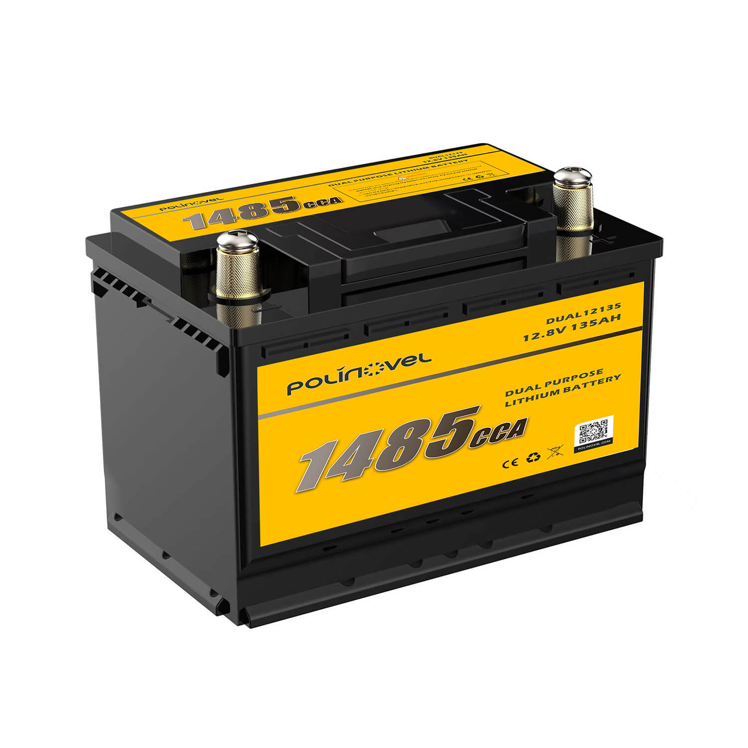 DUAL12135 Dual Purpose Lithium Battery