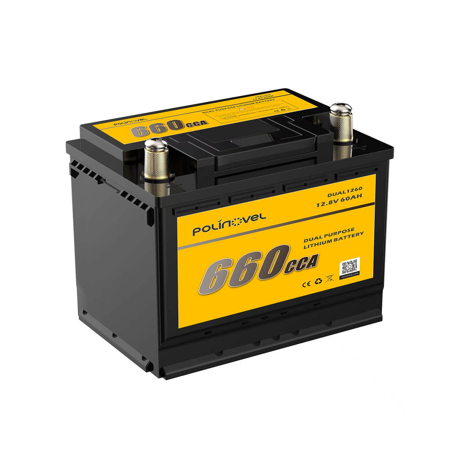 DUAL1260 Dual Purpose Lithium Battery