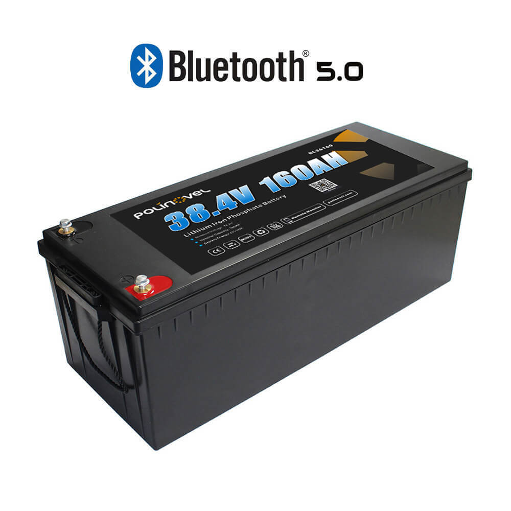 Polinovel 36V 160AH Bluetooth lithium battery