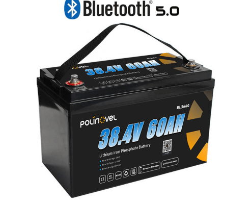 Polinovel 36V 60Ah Lithium Bluetooth Battery