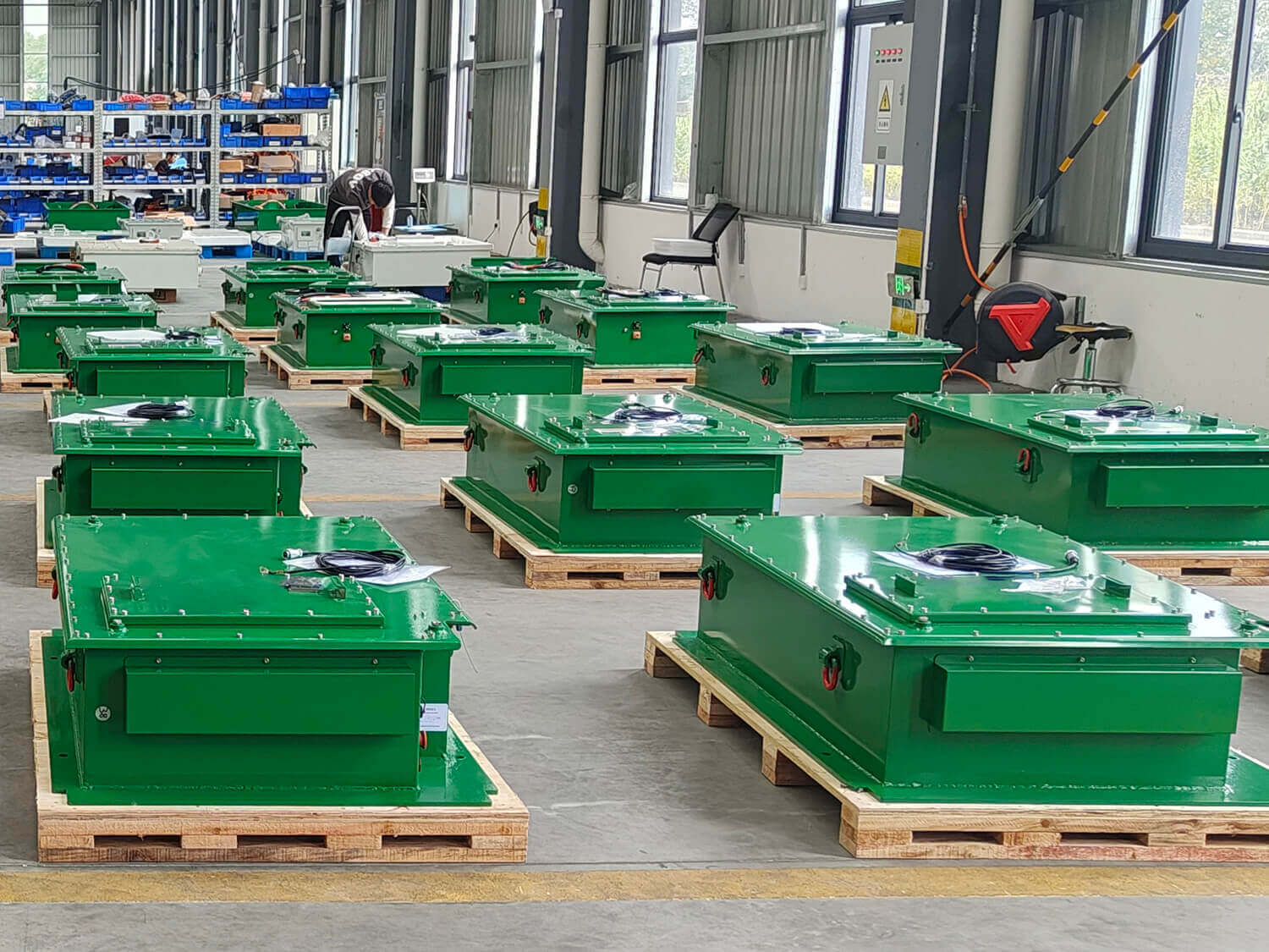96V 300Ah Heavy-Duty LiFePO4 Battery for Underground Mining Locomotive