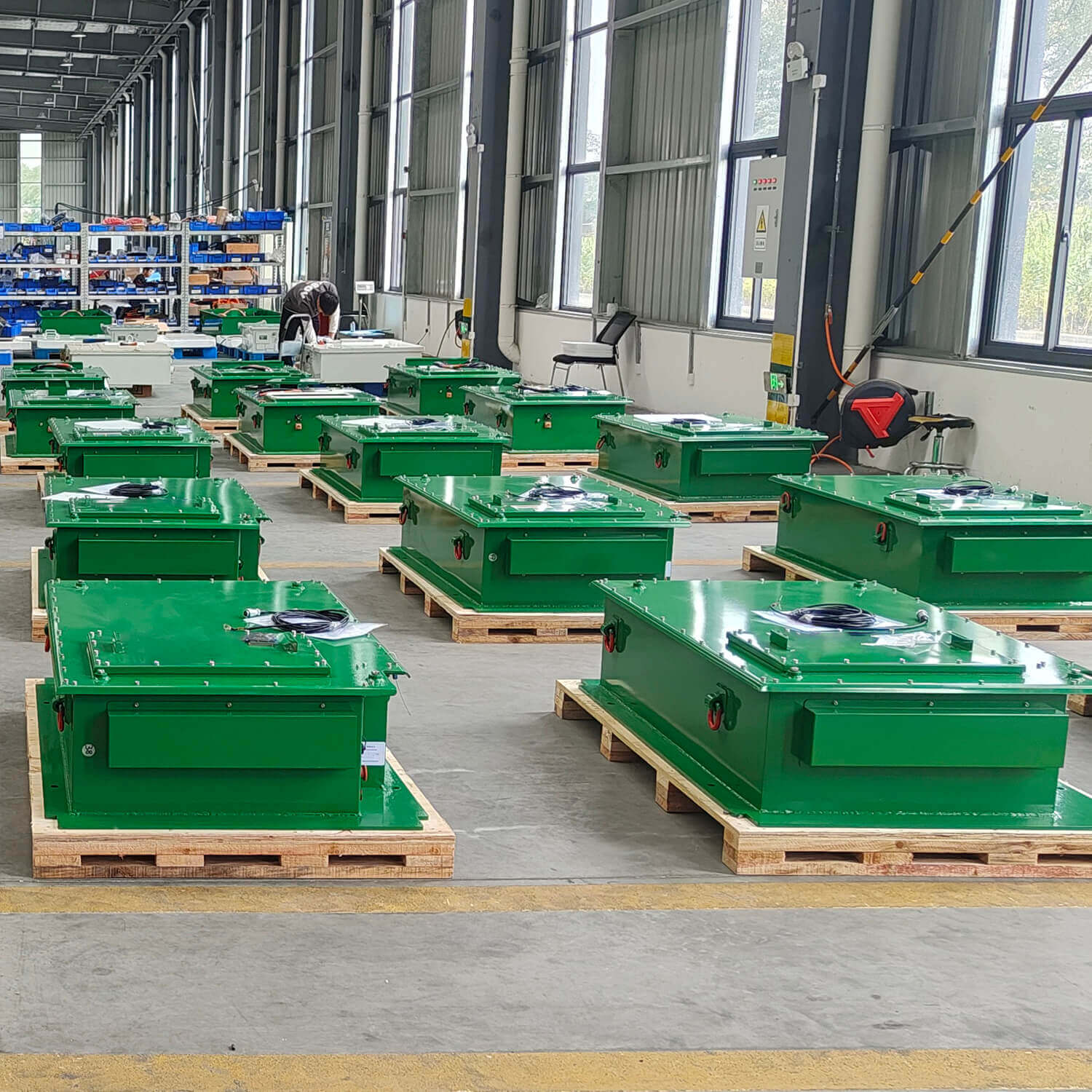 96V 300Ah Heavy-Duty LiFePO4 Battery for Underground Mining Locomotive