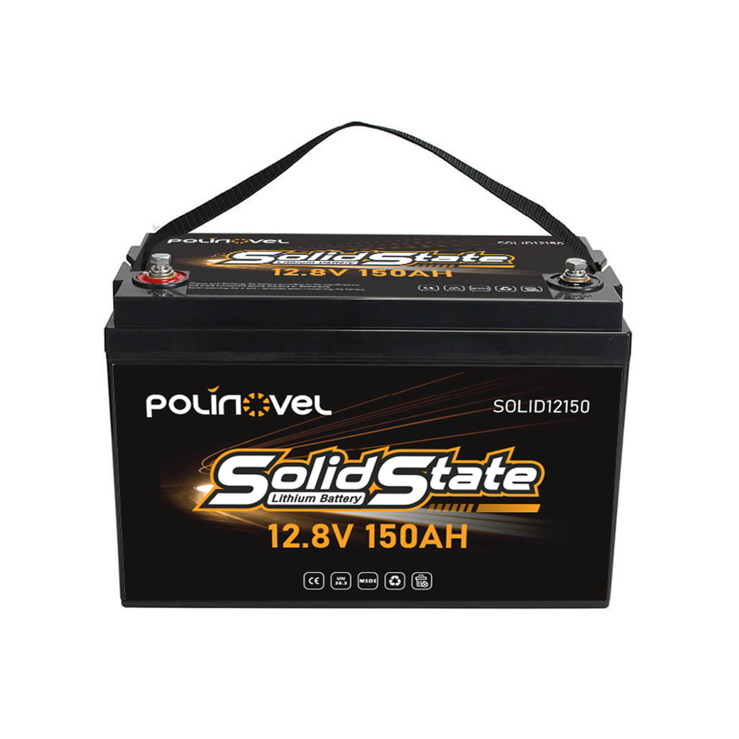 Polinovel 12.8V 150Ah Solid-state Lithium Battery