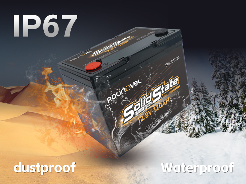 12V 120Ah Solid-state Lithium Battery