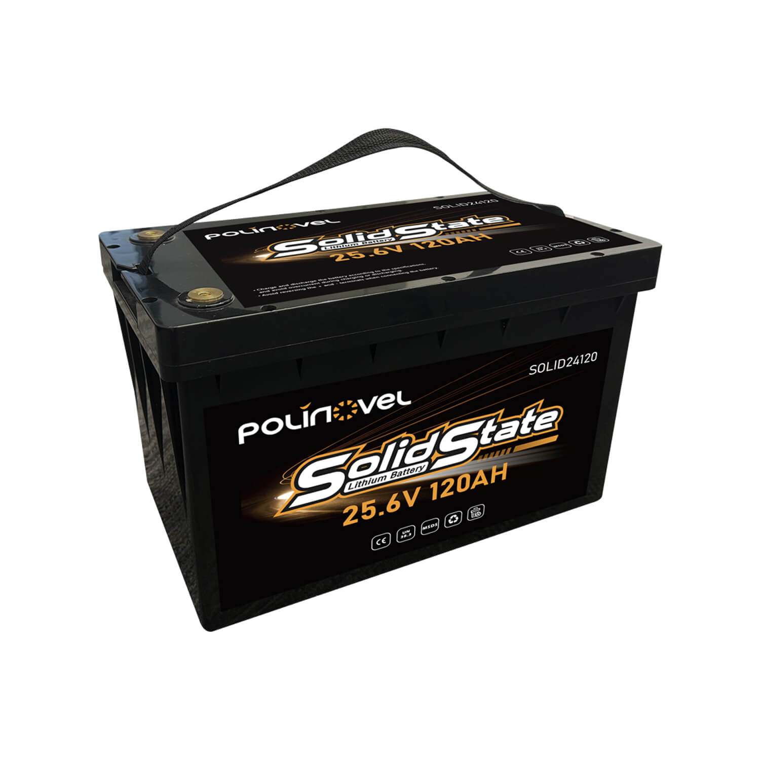 Polinovel 25.6V 120Ah Solid-state Lithium Battery