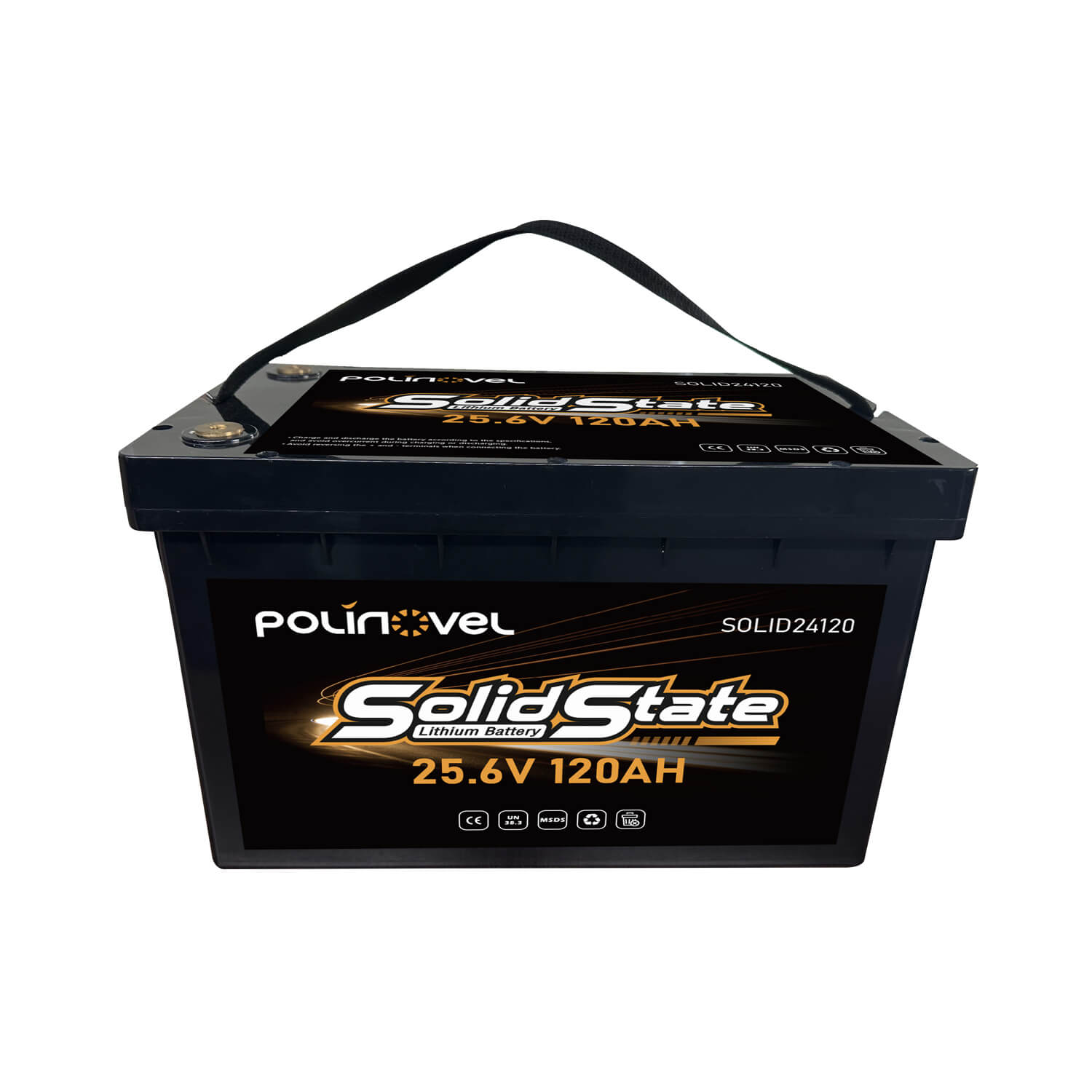 Polinovel 25.6V 120Ah Solid-state Lithium Battery