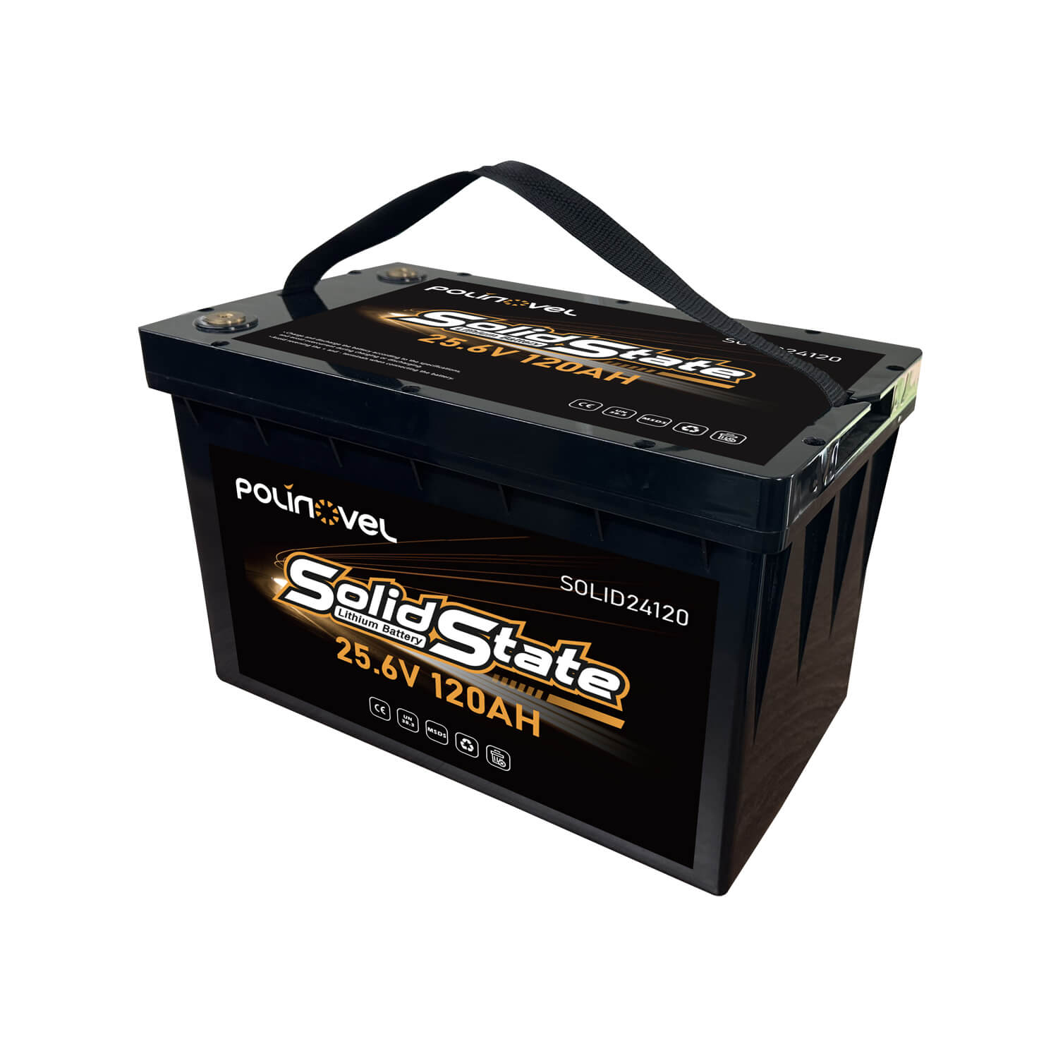 Polinovel 25.6V 120Ah Solid-state Lithium Battery