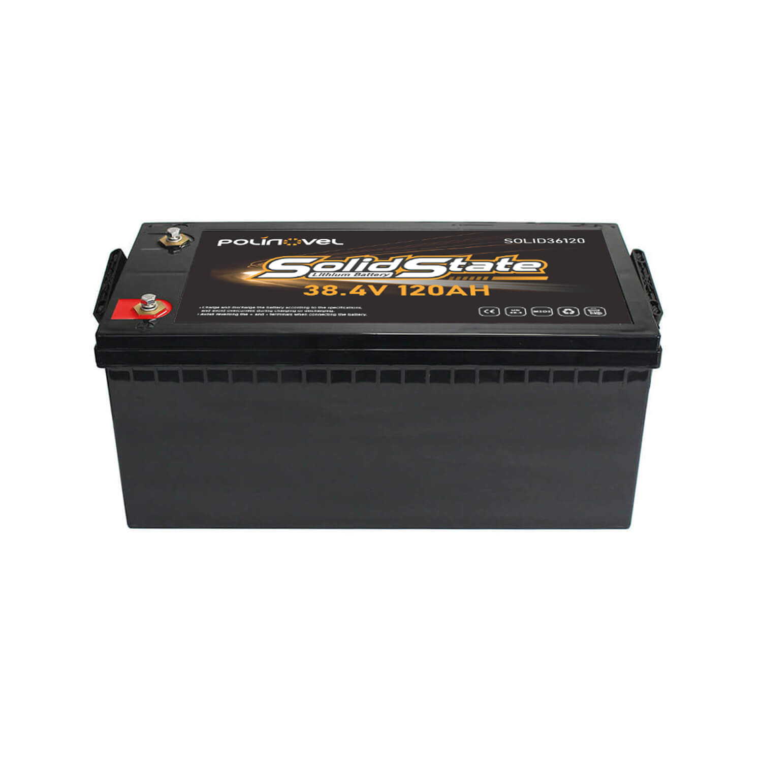 Polinovel 38.4V 120Ah Solid-state Lithium Battery